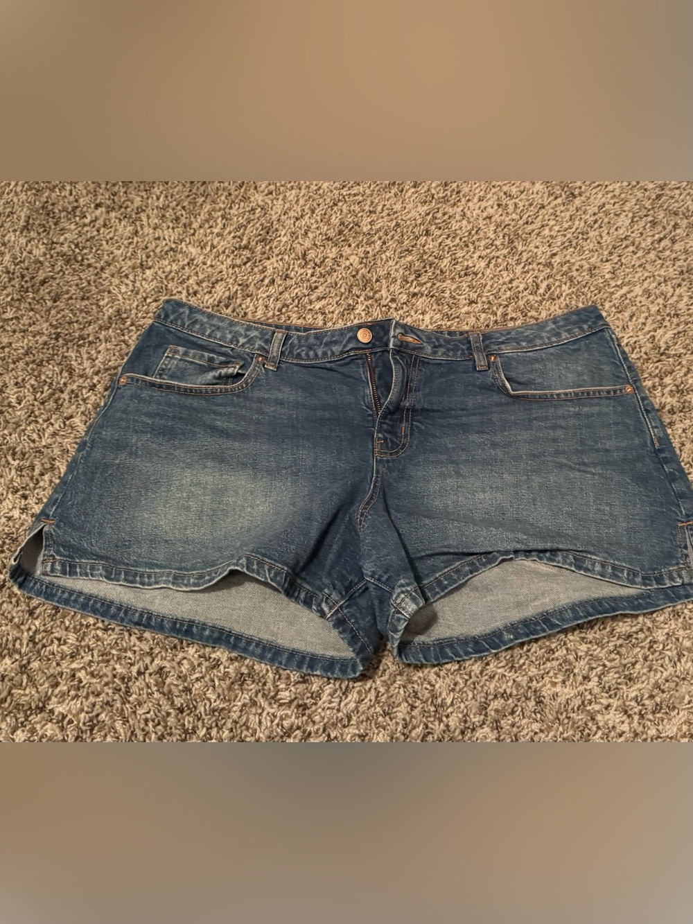 wild fable Medium Blue Denim Cutoff Shorts